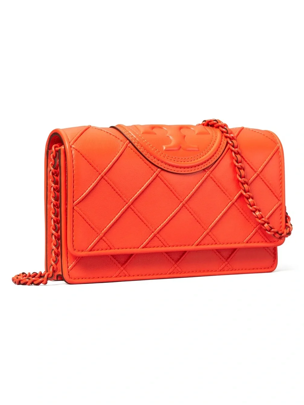 NWOT TORY BURCH Fleming soft chain wallet